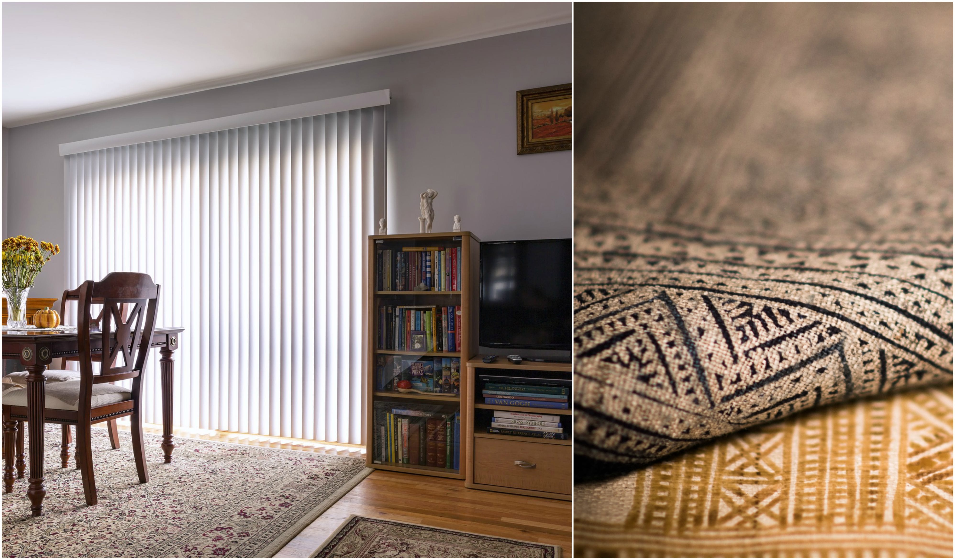 Ejemplos de decoración usando alfombras de estilo clásico